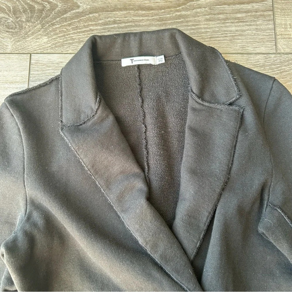 Alexander Wang Black Cotton Double Breasted  Blazer - Picture 5 of 16